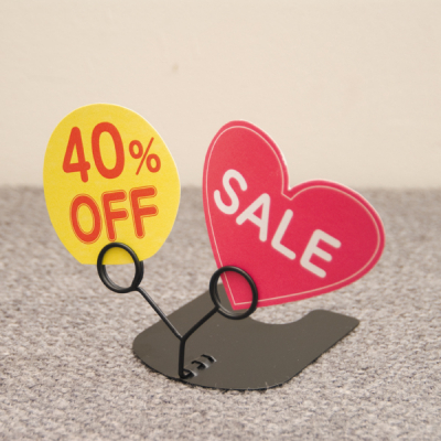 �c�C�������O�X�^���h �u���b�N TW-10-BK �̑�POP �J�[�h���� POP�X�^���h �����O��