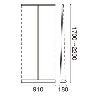 �p�[�t�F�N�g���[���X�N���[���o�i�[ W850�� �V���o�[ 
