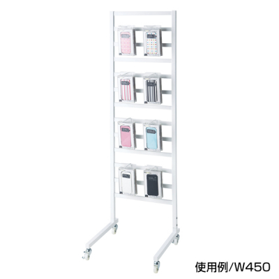 �p�o�[�p�l���X�^���h �Жʃ^�C�v �z���C�g �L���X�^�[�t W450