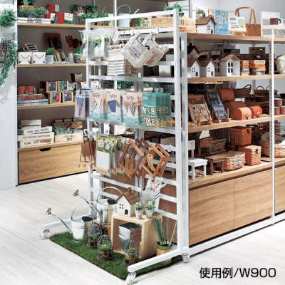 �p�o�[�p�l���X�^���h �Жʃ^�C�v �z���C�g �L���X�^�[�t W450