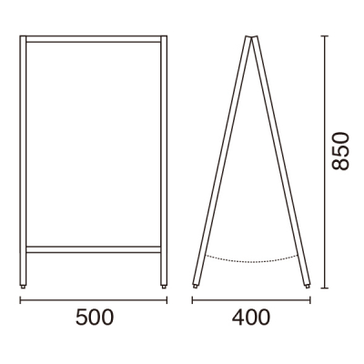 ���[�^�C�vA�^�{�[�h TBD80-2  �ؐ�  �`���[�N�p W500mm 