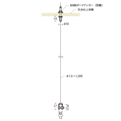 ���C���[�f�B�X�v���C�V�X�e��E�^�C�v�Z�b�g  E-1500  ��1.0�~1500mm �X�ܗp�i �W���p�i