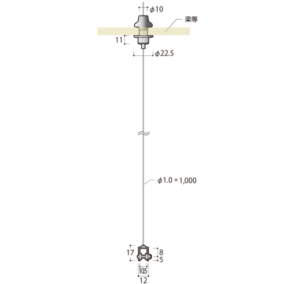 ���C���[�f�B�X�v���CEF�^�C�v�Z�b�g EF-1000  ��1.0�~1000mm �X�ܗp�i �W���p�i