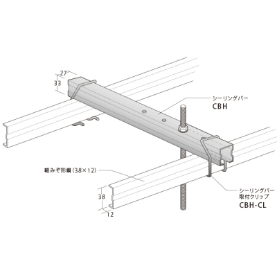CBH-1250  �V�[�����O�o�[H�^�C�v�d�ʗp L1250 �X�ܗp�i �W���p�i