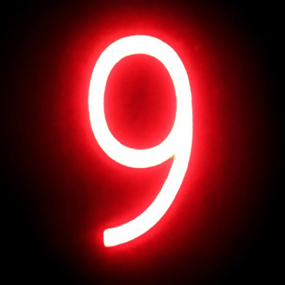 ABC�u���C�g LED�T�C�� ����8�i�K ���� 9