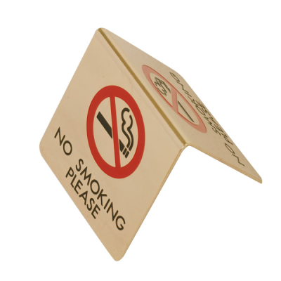 ���։��ȃv���[�g NO SMOKING  LG551-4