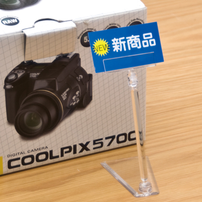 �N���A�[�v���[�gPOP�� CP-4 �̑�POP �J�[�h���� �N���b�v�� �N���b�v�X�^���h