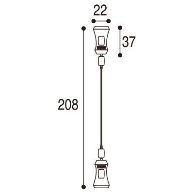 POP�N���b�v CC-1500 W22�~H208 5���� �̑�POP ���^POP�X�^���h �N���b�v�X�^���h
