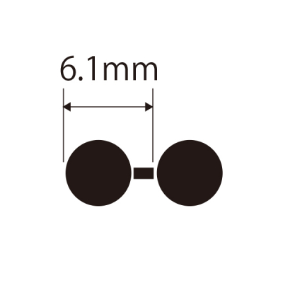 �X�e�����X�{�[���`�F�[�� 30m�� SB1045 �ʌa��4.5mm