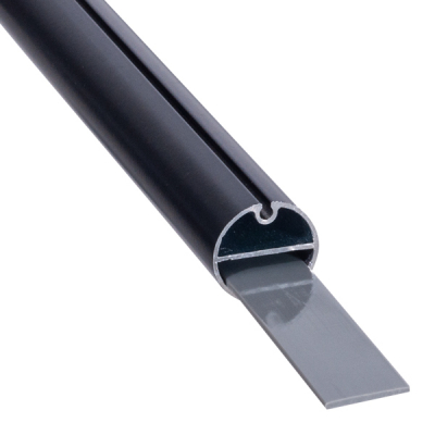 �A���~H�^�p�C�v 25-620 ���c�t �V��݂�L���p �u���b�N W620mm