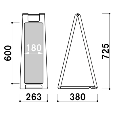 �X�����X�^���h�v���[�g SP-201 �C�G���[ ���O ���� ���t W263�~D380�~H725mm �C�G���[