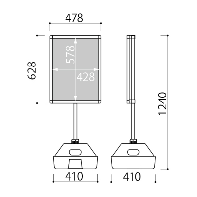 �E�H�[�^�[�x�[�X�T�C�� WTN-456 �x�[�X���F ���O  �ʔT�C�YW450�~H600mm 