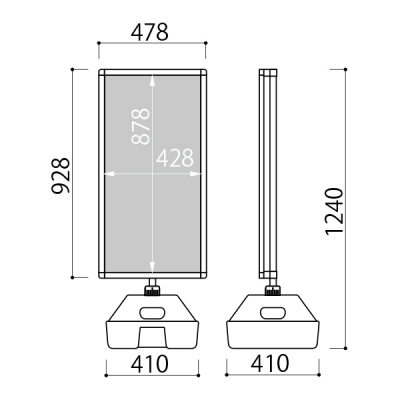 �E�H�[�^�[�x�[�X�T�C�� WTN-459 �x�[�X���F ���O  �ʔT�C�YW450�~H900mm 