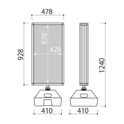 �E�H�[�^�[�x�[�X�T�C�� WTN-859 �x�[�X���F ���O  �ʔT�C�YW450�~H900mm ���� 