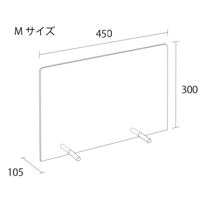 �J�E���^�[�d�ؔ� �t���X�g ����300mm M�T�C�Y