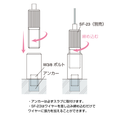 �A���J�� �i�b�g�A���J�[ ������ SF-23�p�A�^�b�`�����g SF-23J