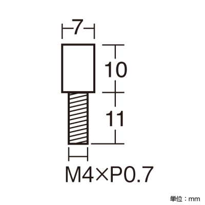 ���σ{���g PT-7CF10-CR �N���[�� Pt.POP[�s�[�e�B�[�|�b�v]���σr�X��7�~10mm 
