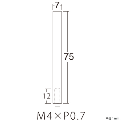 �����O�L���b�v PT-7LC75-CR �N���[�� Pt.POP[�s�[�e�B�[�|�b�v]��7�~75mm 