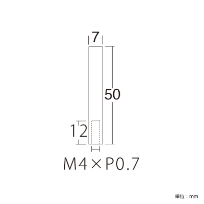 �����O�L���b�v PT-7LC50-CR �N���[�� Pt.POP[�s�[�e�B�[�|�b�v]��7�~50mm 