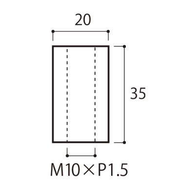 �p�C�v PT-P20MP 35 Pt.POP[�s�[�e�B�[�|�b�v]��20�~35mm 