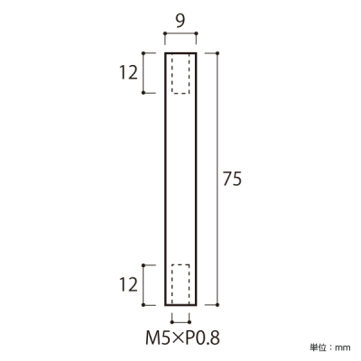 �p�C�v  PT-9MP 75-CR �N���[�� Pt.POP[�s�[�e�B�[�|�b�v]��9���σp�C�v75mm 