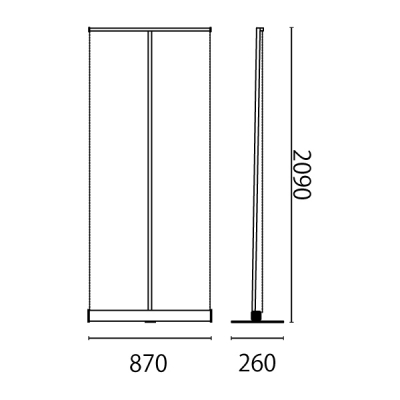 �G�R���[���X�N���[���o�i�[ ���[�o�b�O�t W850