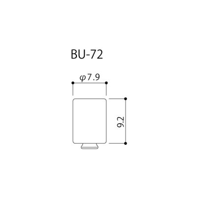 �A���J�� BU-72 �V���o�[(1�P)