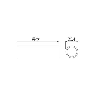 ID-642B 25.4�p�C�v 1500mm