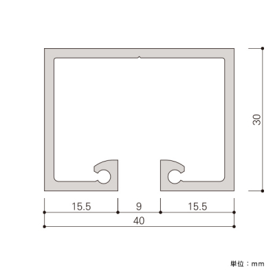 �R���_�[���C�� A-2���[�� 3m �V���o�[