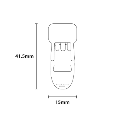�t�B�b�V���N���b�v F-2-15F ���R�p �R��15mm �A�C�{���[