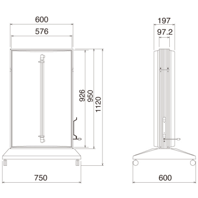 LED�d���X�^���h�Ŕ�2030�iW1�j 