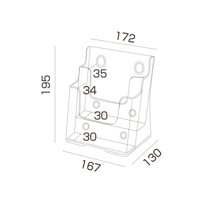�J�^���O�P�[�X A5 2�i �t�b�N���t ���[�T�C�YW163mm 