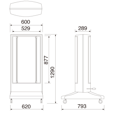 �����T�C���X�^���h ��^LED�s���Ŕ� 59-51 