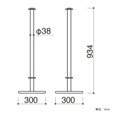 �p�[�e�[�V�����X�^���h RP-20 �u���b�N �|�[�� �p�[�e�[�V����