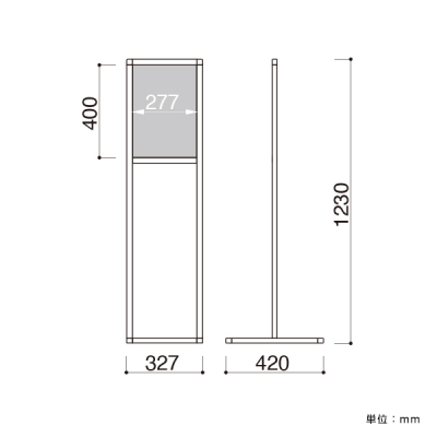 �v�����g���f�B�A�X�^���h PT-29 �u���b�N