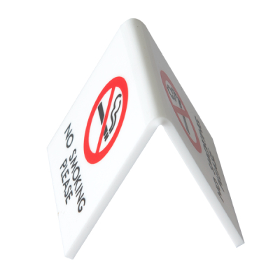���։��ȃv���[�g UP662-4 NO SMOKING PLEASE