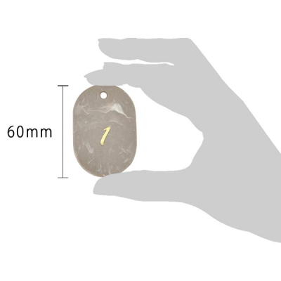�}�[�u���ԍ��D �N���[�N�`�P�b�g �X�`���[������ W40�~H60mm 1�`50 �u���E��