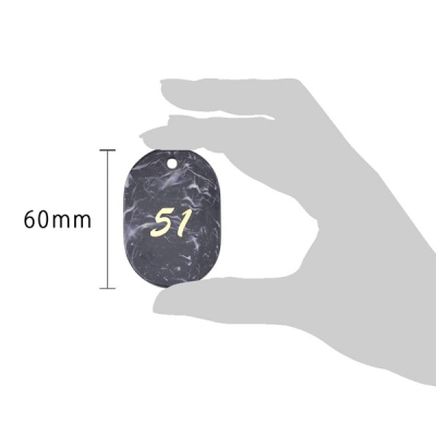 �}�[�u���ԍ��D �N���[�N�`�P�b�g �X�`���[������ W40�~H60mm 51�`100 �O���[
