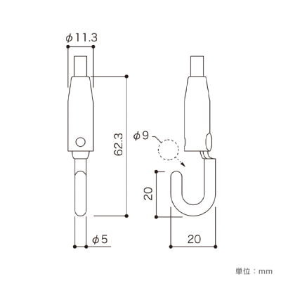 �A���J�� �t�b�N �͂���~�ߕt ���ԋ��� SF-20RP-S