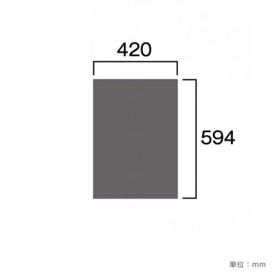 BB�o���E�X�p�u���b�N�� VASKOP-BBA2 �u���b�N�{�[�h �u���b�N W420�~H594mm�~����3mm A2 
