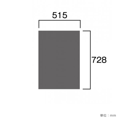 BB�o���E�X�p�u���b�N�� VASKOP-BBB2 �u���b�N�{�[�h �u���b�N W515�~H728mm�~����3mm B2 