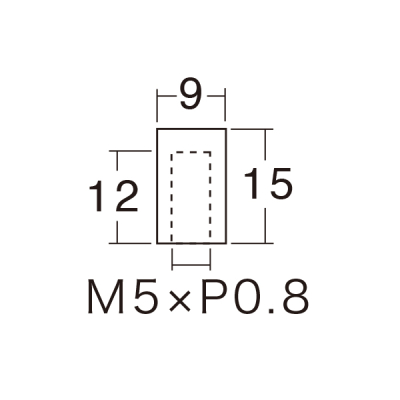 ���σL���b�v PT-9MC 15-CR �N���[�� Pt.POP[�s�[�e�B�[�|�b�v]��9�~15mm 