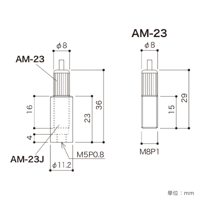 �A���J�� �s�N�`���[���[��MC���[���A�^�b�`�����g AM-23