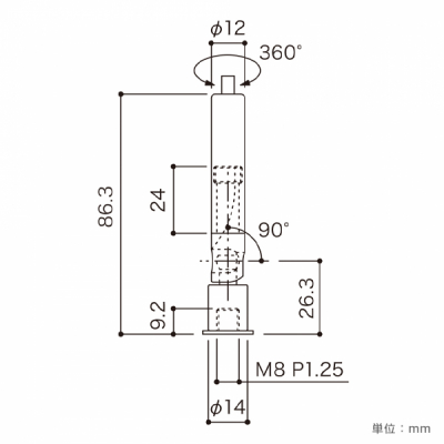 �A���J�� �{���g�A���J�[ ������ BT-32+T
