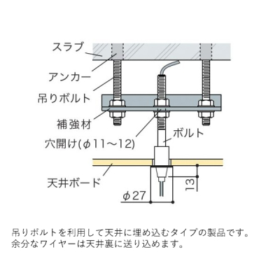 �A���J�� ���ߍ��� �V����� ���b�V���[2�� �i�b�g2�t �{���g����172.5mm ��3.0�p MF-27S���{���g