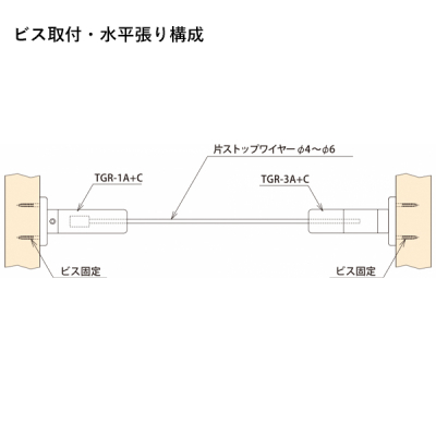 �A���J�� ���C���[�肷�� �������� �r�X��t[�؍����^�C�v] �X�e�����X TGR-3A+C