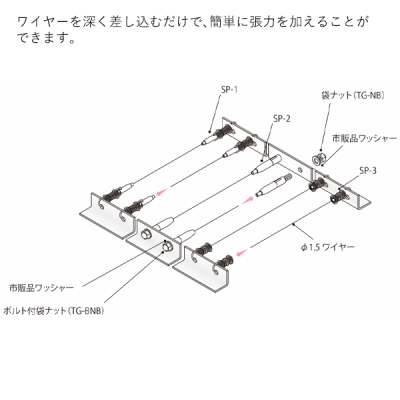�A���J�� �A�� ������ ���C���[�O���b�v�^�C�v SP-2
