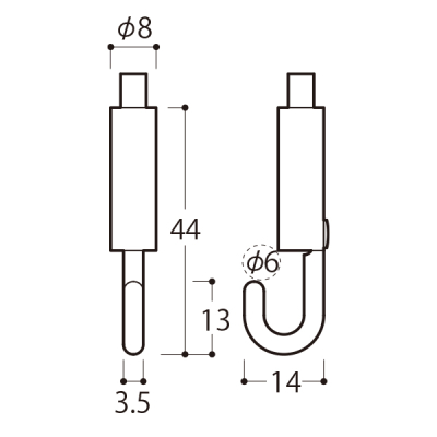 MH-M10A ���b�N�t�b�N �i�X�e�����X���n�d�グ�j