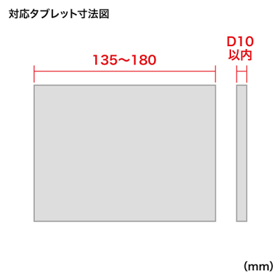 4.5�`11�C���`�Ή�iPad�E�^�u���b�g�X�^���h
