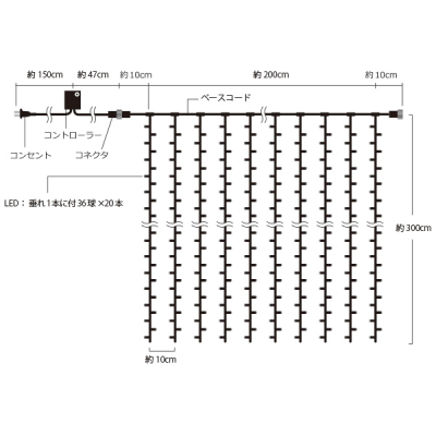LED�J�[�e�����C�g? �z���C�g